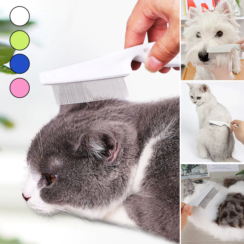 Pulbos™ - Peine anti pulgas y anti manchas para mascotas