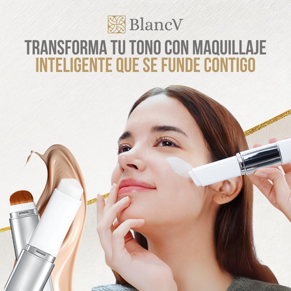 BlancV™  - Cobertura perfecta, piel cuidada, maquillaje inteligente