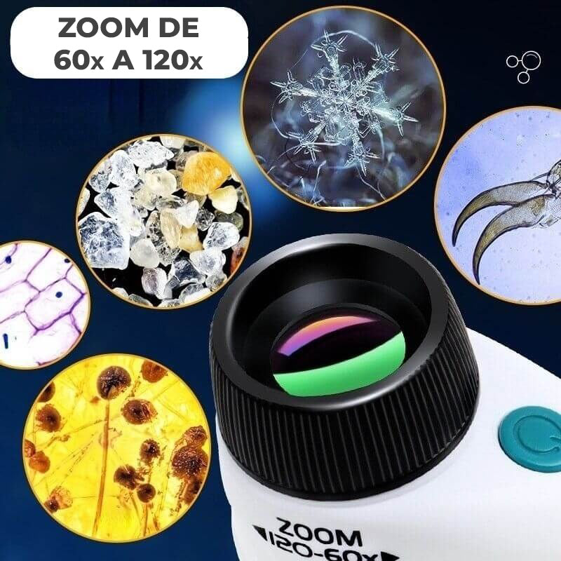 ExploreLite™ - Mini microscopio para niños
