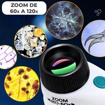 ExploreLite™ - Mini microscopio para niños