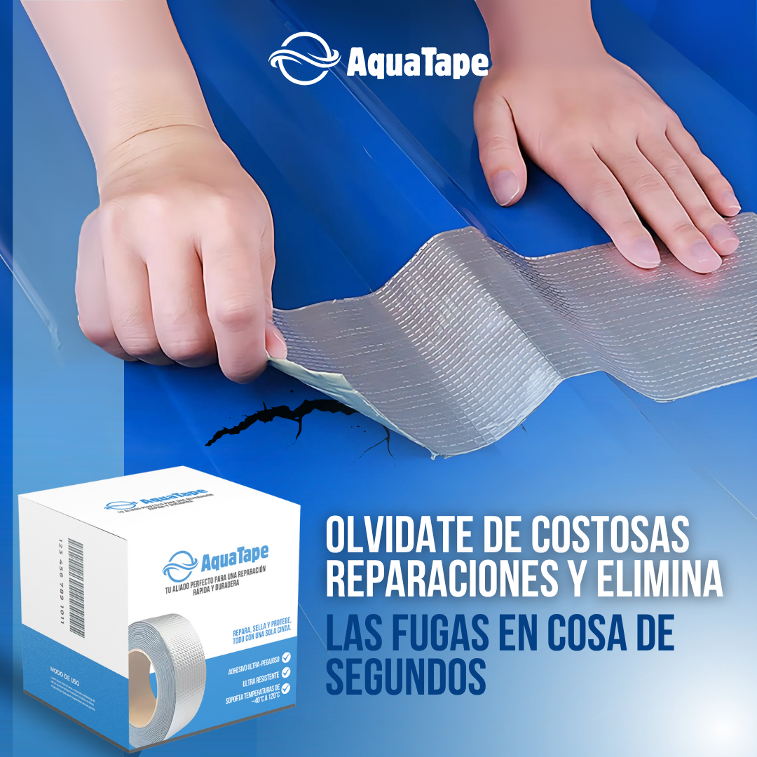 AquaTape™ - Repara, sella y protege, todo con una sola cinta