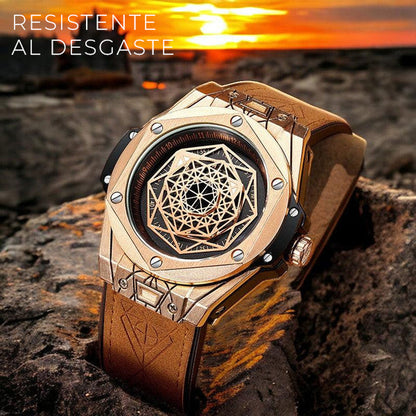 Geometric™ - Reloj de diseño geometrico
