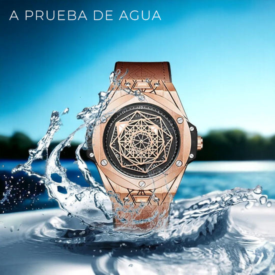 Geometric™ - Reloj de diseño geometrico