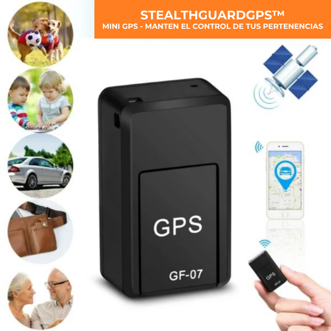 STEALTHGUARDGPS™ - MINI GPS - MANTEN EL CONTROL DE TUS PERTENENCIAS
