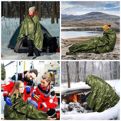 Adventurer's™ - Saco de dormir impermeable de emergencia