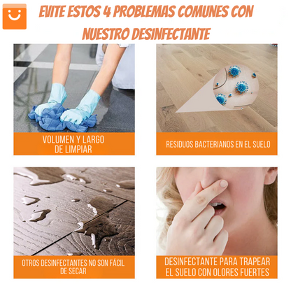 FLOORREVIVE™ - POTENTE LIMPIADOR DE SUELOS DESCONTAMINANTE