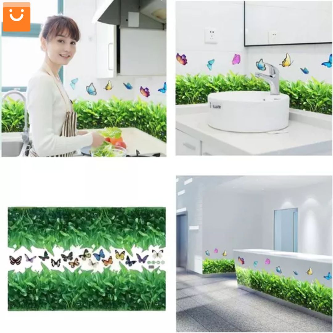 GREENLEAFT™ - PEGATINAS DE HIERBA 3D