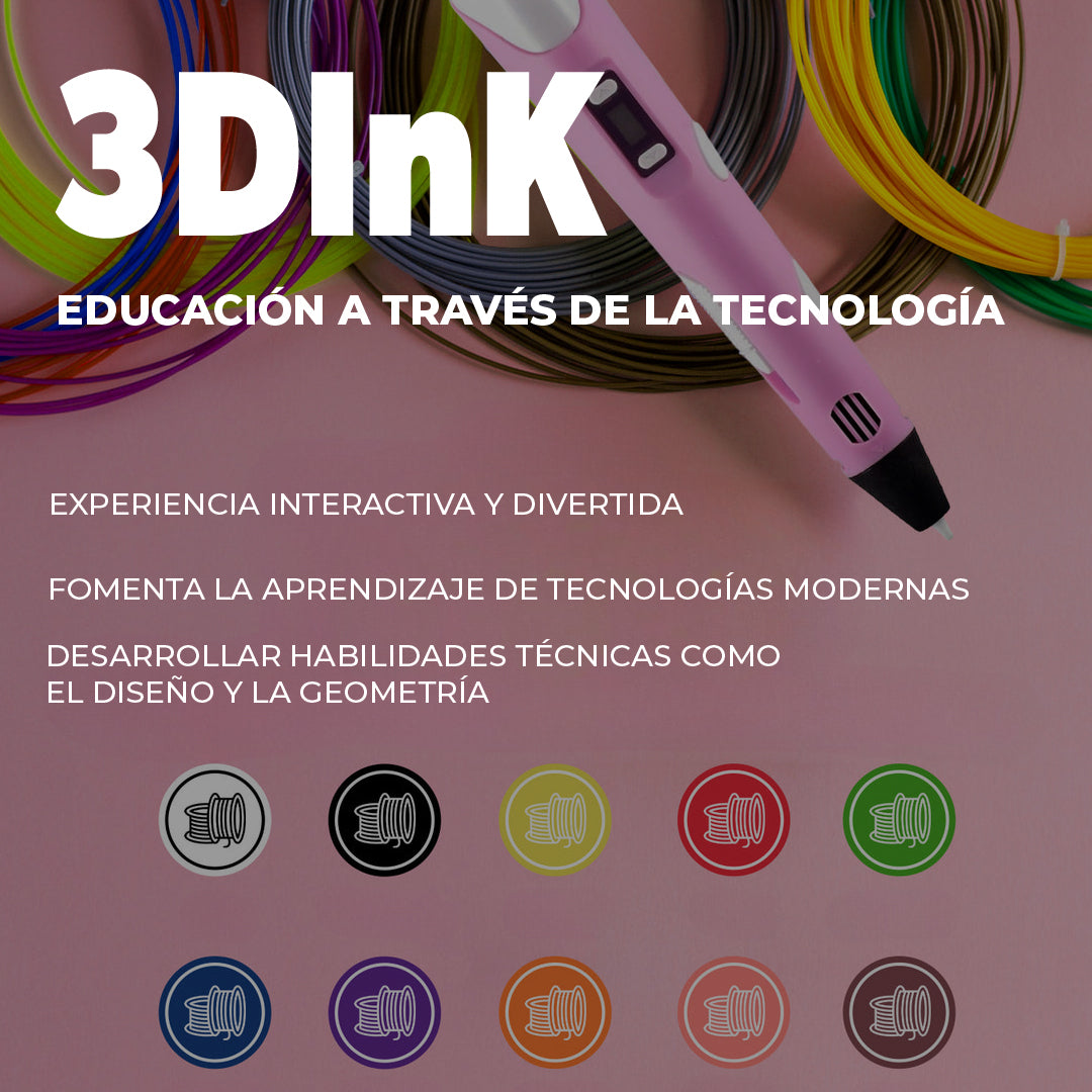 3DInk™ - Lápiz 3D