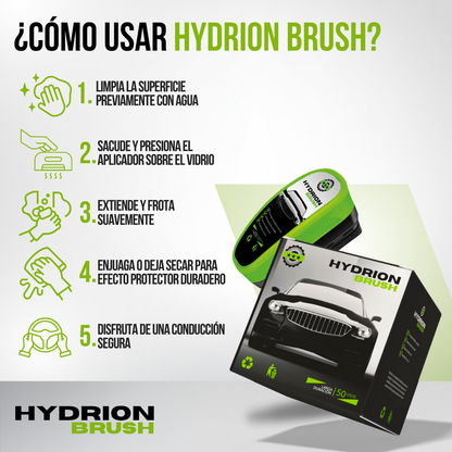 HYDRION BRUSH™ - Visibilidad sin esfuerzo, claridad en cada trayecto