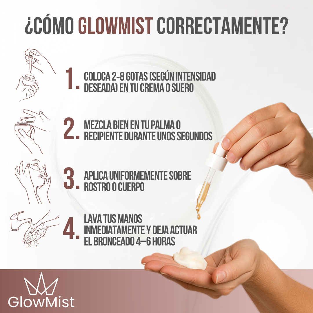 GlowMist™ - Tu bronceado perfecto, sin sol y sin complicaciones