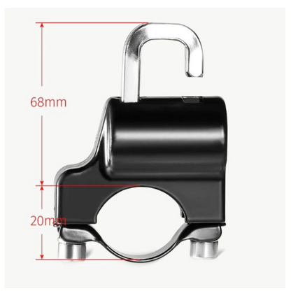 SafeLock™ - Candado multifuncional para casco de motocicleta