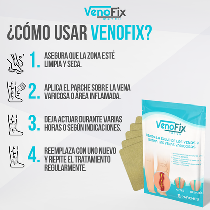 VenoFix Patch™ - Piernas más sanas, venas más fuertes, piel más bella