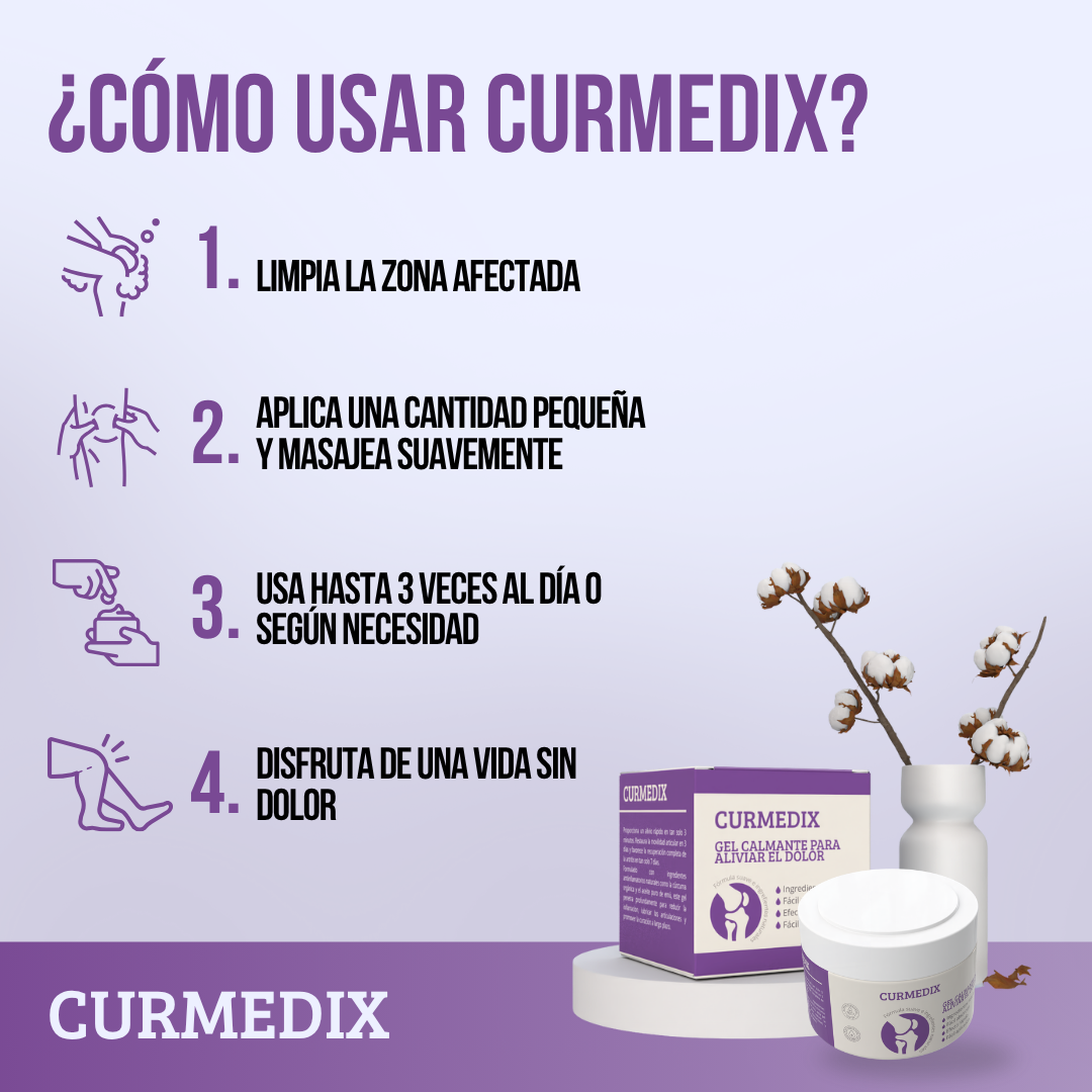 CURMEDIX™ - Alivio natural y rápido para tus articulaciones