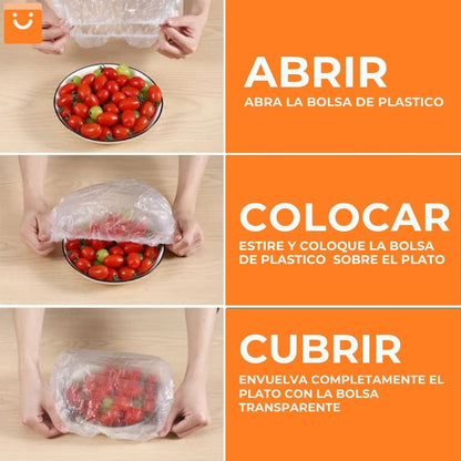 SEALFRESH™ - BOLSAS TRANSPARENTES PARA COMIDA