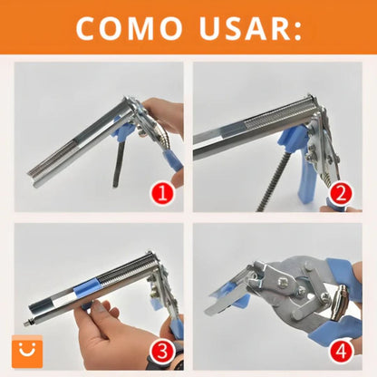 POWERGRIP™ -  KIT DE ALICATE ENGRAPADOR DE CERCAS + 600 GRAPAS DE REGALO