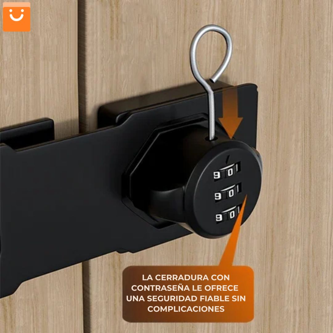 LOCKPRO™ - CERRADURA CON CONTRASEÑA + KIT DE INSTALACIÓN GRATIS