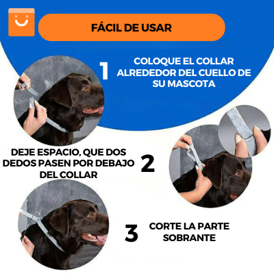 AntiTiques™ - Collar antipulgas y garrapatas