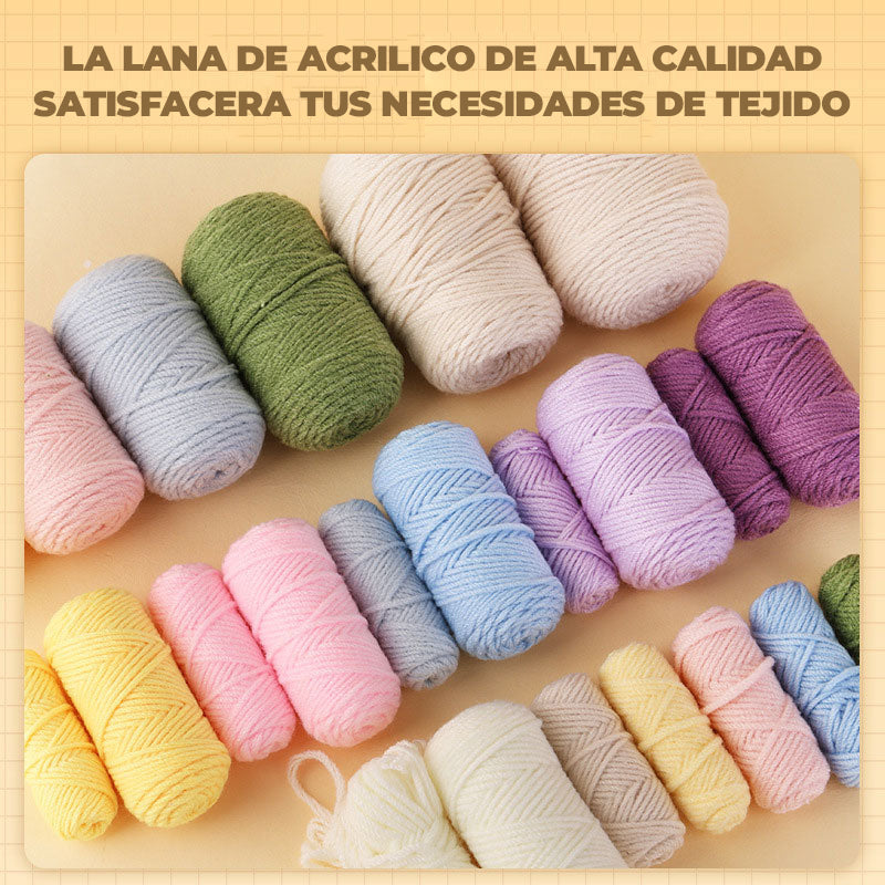 LushCrochet™ - Kit de crochet para posavasos