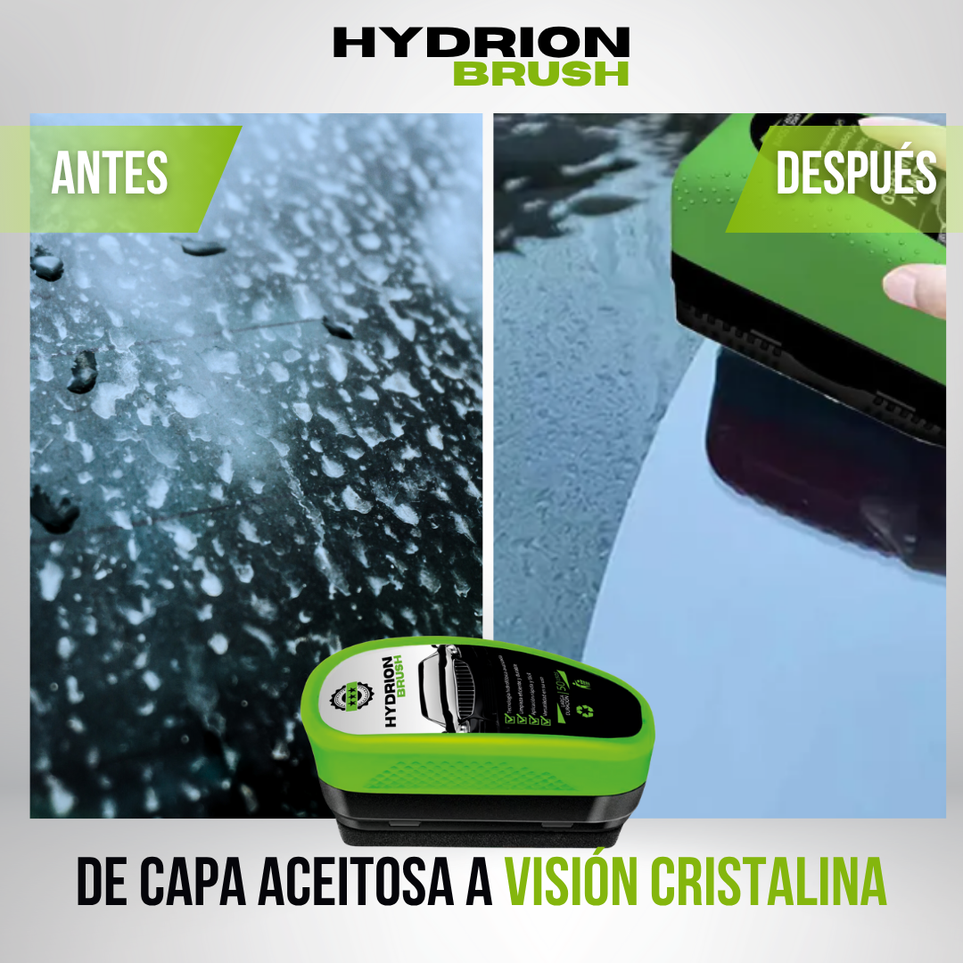 HYDRION BRUSH™ - Visibilidad sin esfuerzo, claridad en cada trayecto