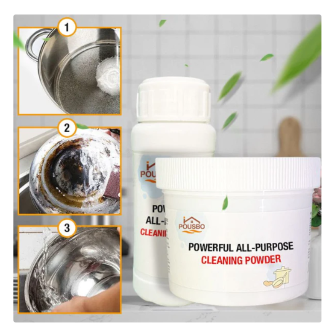 Pousbo™ - Potente limpiador multiusos para cocina en polvo