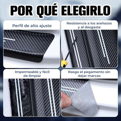 CarbonTech™ - Adhesivos de carbono para puertas de autos
