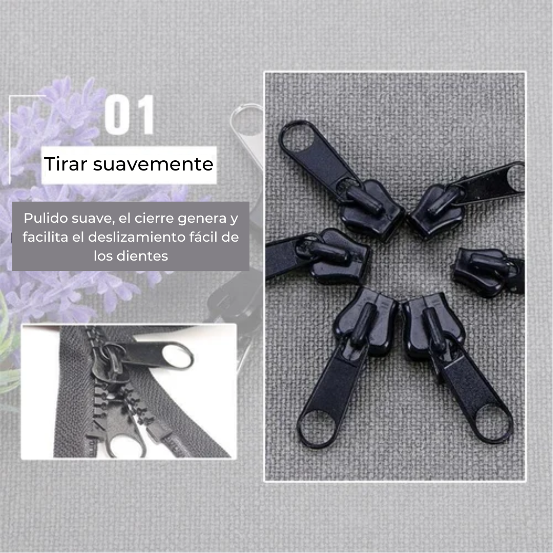 FixCierre™ - Kit para reparar cierres (2 packs, 12 pcs)