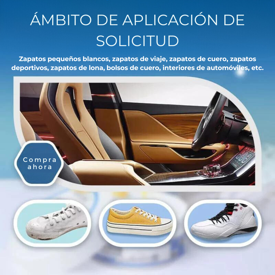 Cleaningcream™ - Crema Limpiadora De Zapatos Blanca