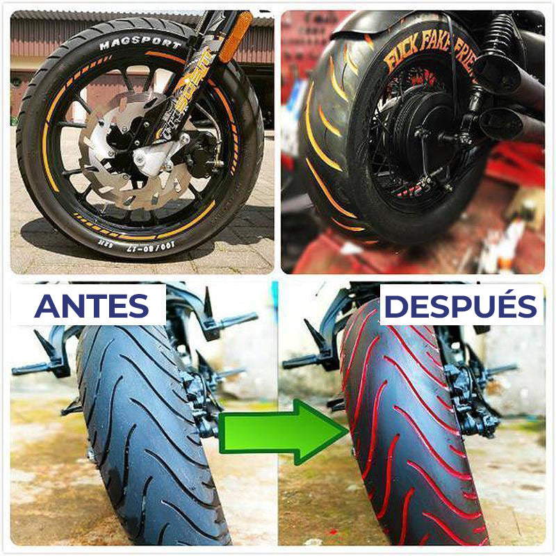 WheelWiz™ - Lápices de colores para neumáticos