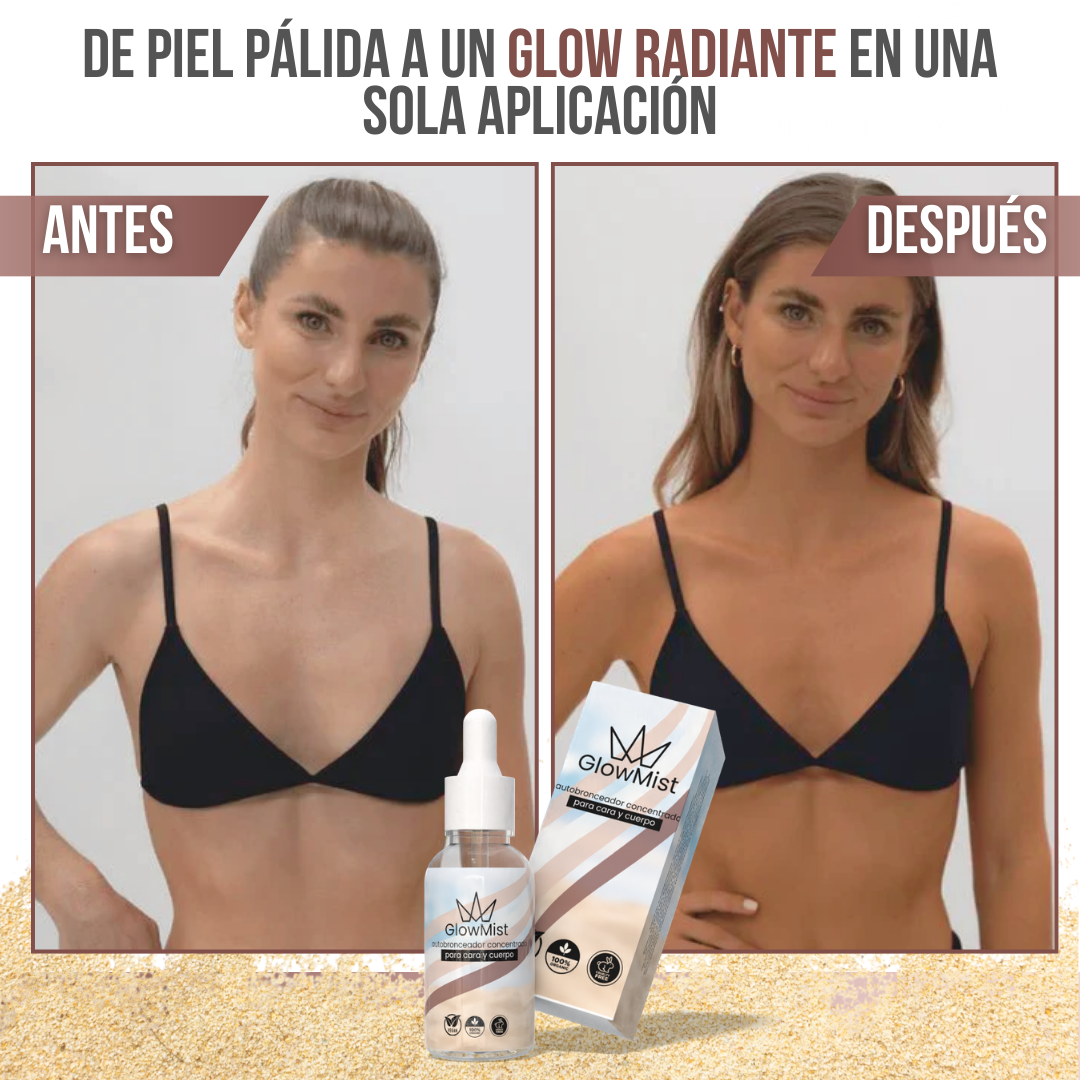 GlowMist™ - Tu bronceado perfecto, sin sol y sin complicaciones