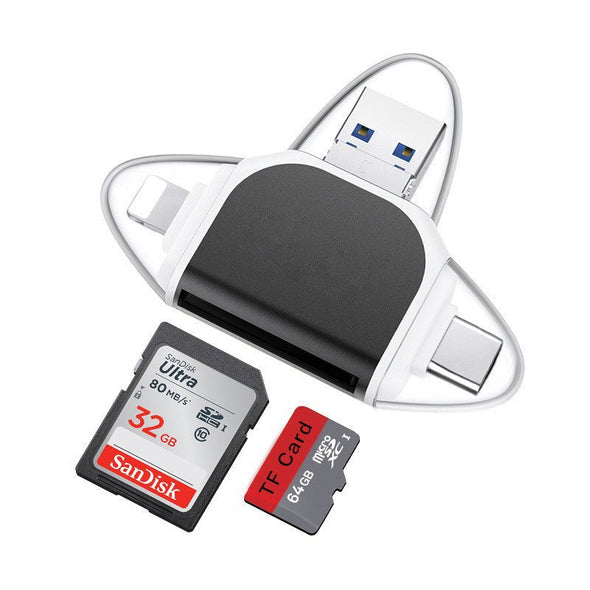 SmartPort™ - Lector universal de tarjetas 4 en 1