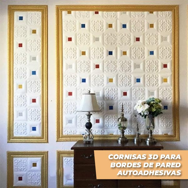 WallDecor™ - Cornisas 3D autoadhesivas