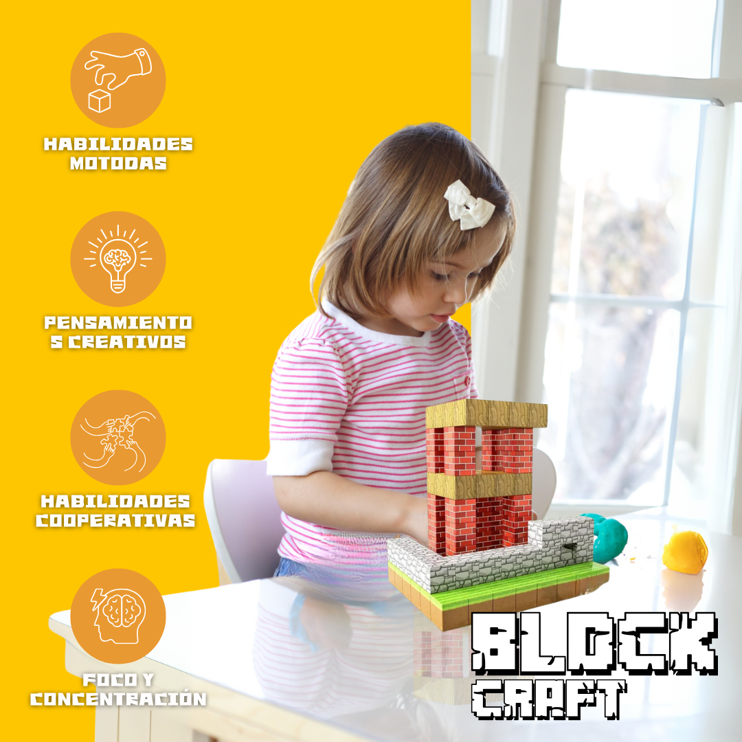 Block Craft™ - Bloques de Construcción Magnéticos