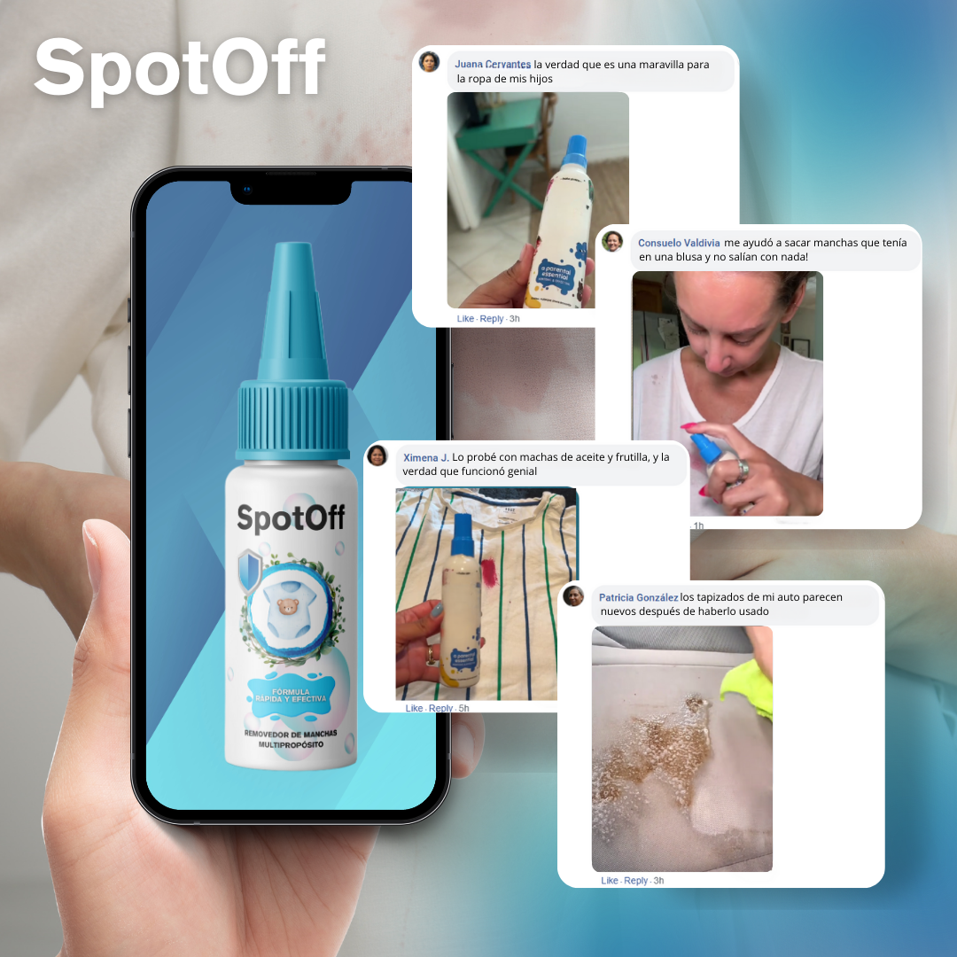 SpotOff™ - Elimina las manchas en segundos