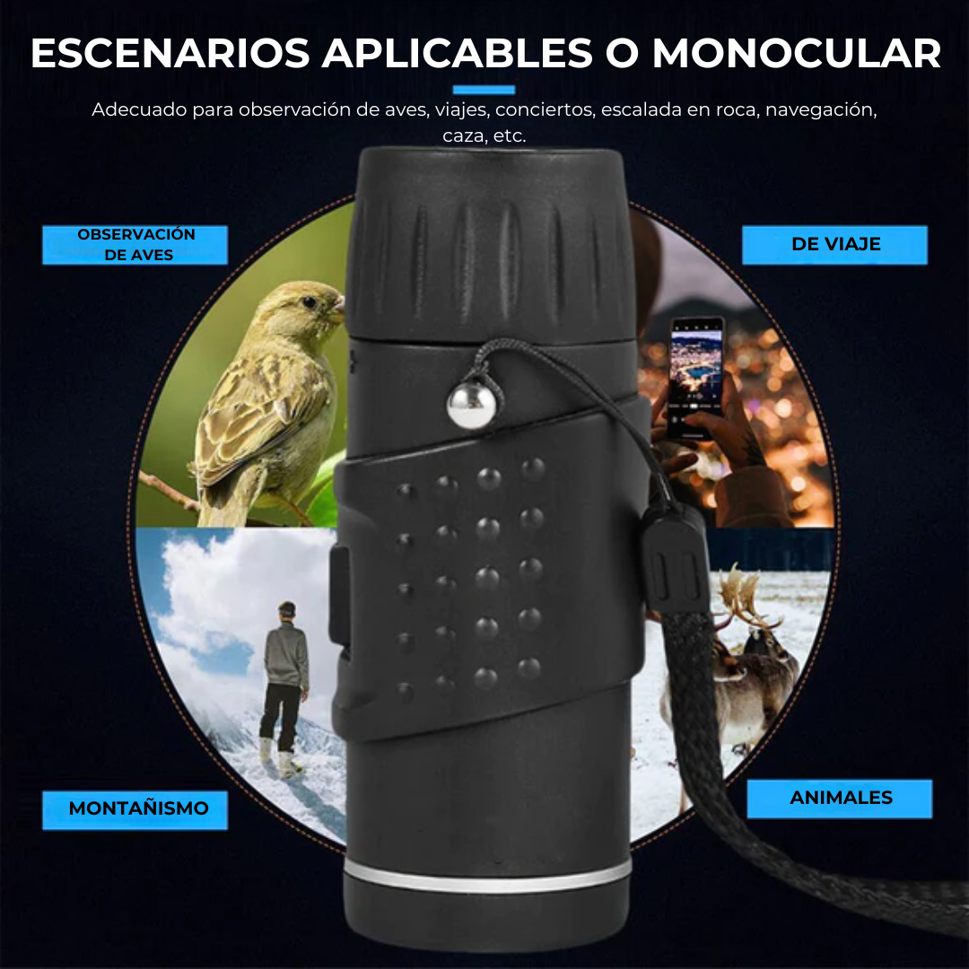 Telescopio portátil de bolsillo