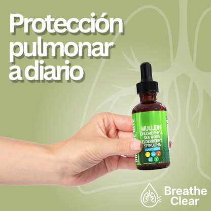 Breathe Clear – Gotas para limpiar pulmones naturalmente