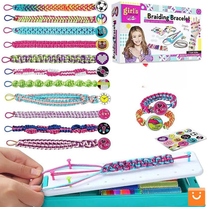 RAINBOWCRAFT™ - KIT DE TRENSADORA DE PULSERAS