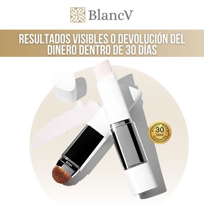 BlancV™  - Cobertura perfecta, piel cuidada, maquillaje inteligente