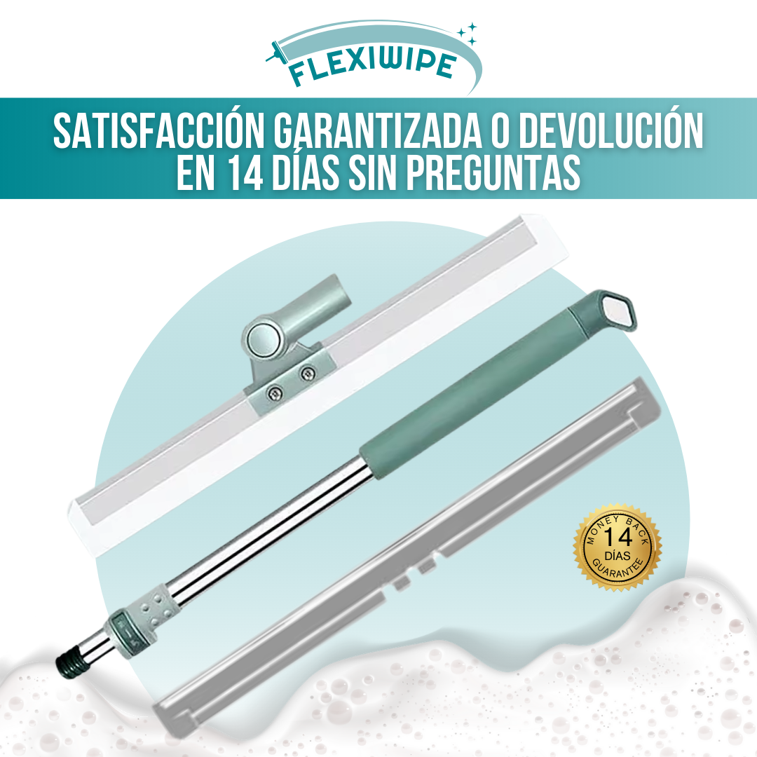 FlexiWipe™ - Limpieza sin esfuerzo, brillo en cada rincón