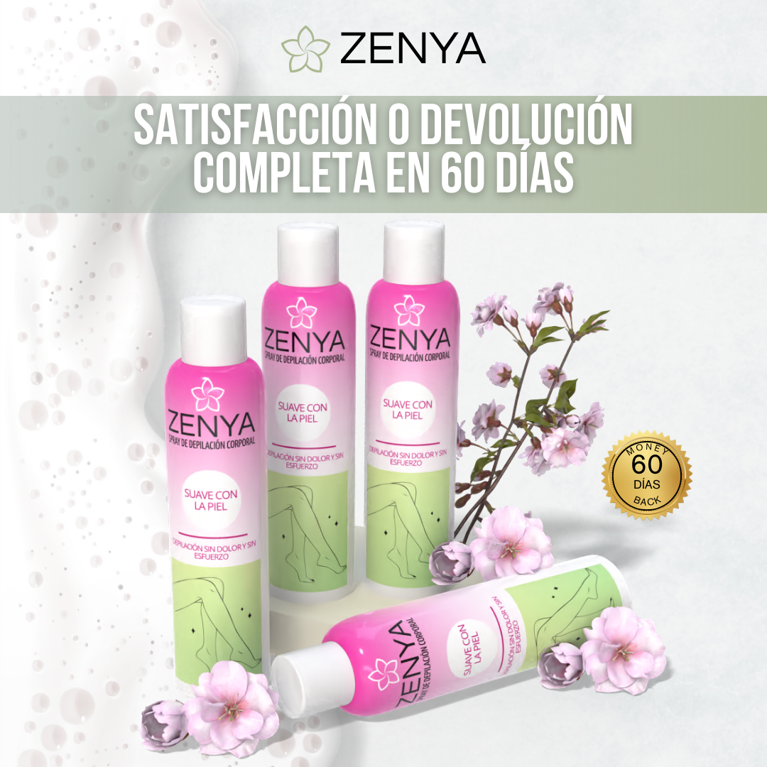 ZENYA™ - Piel suave, depilación fácil y resultados que duran.