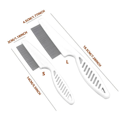 Pulbos™ - Peine anti pulgas y anti manchas para mascotas