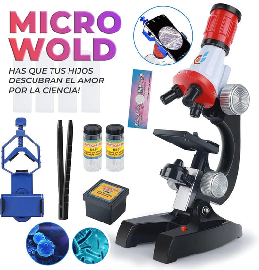 MicroWorld™ - Microscopio para niños