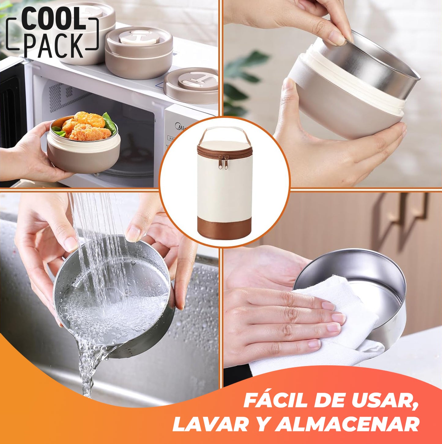 CoolPack™ - Disfruta de comidas calientes en todo momento