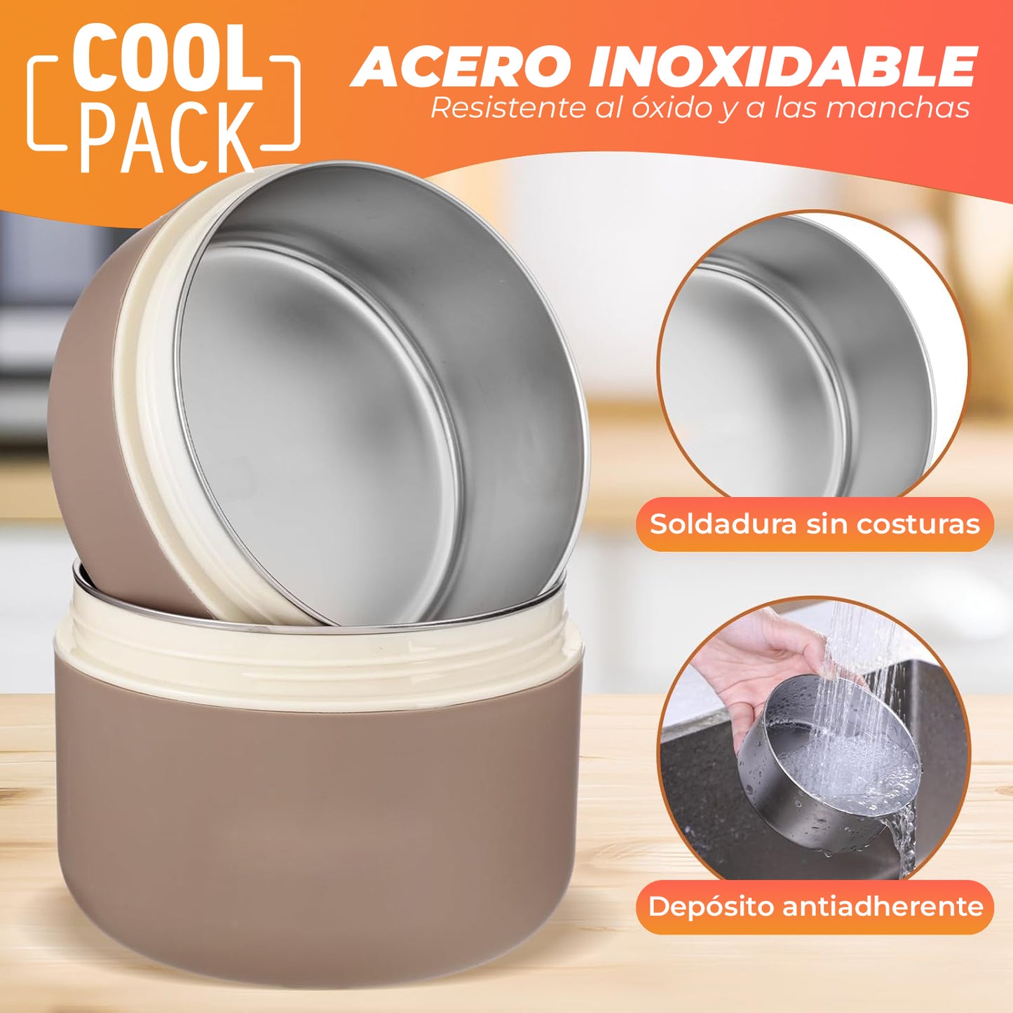 CoolPack™ - Disfruta de comidas calientes en todo momento