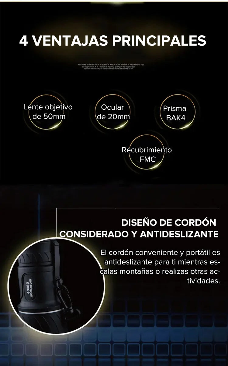 Daydream™ - Telescopio de Alta Potencia Vision Nocturna