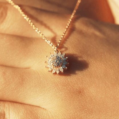 SUN SHINE™ - Collar de Girasol Giratorio