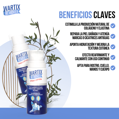 WARTIX REMOVER™ - Elimina verrugas y lunares con suavidad y rapidez