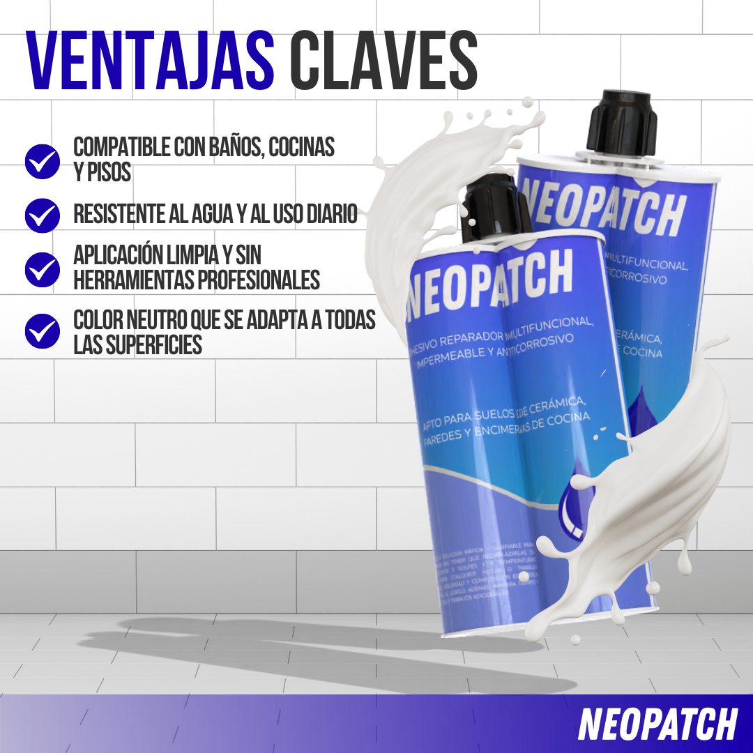NeoPatch™ - Repara, renueva y protege: superficies perfectas al instante