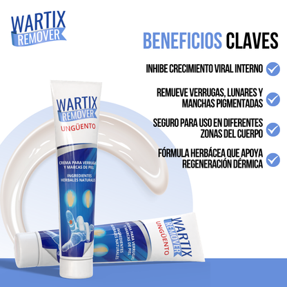 WARTIX REMOVER™ - Piel limpia, libre de verrugas, sin complicaciones