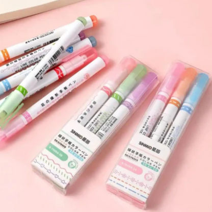 FunLov™ - Lápiz destacador entretenido (6 lapices)