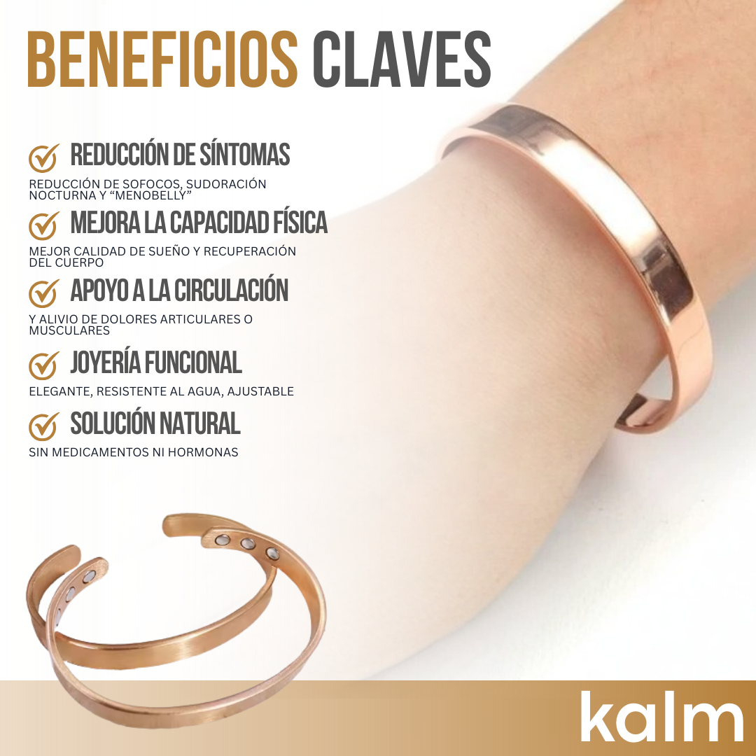 Kalm Bracelet™ - Tu equilibrio hormonal, de vuelta en tus manos
